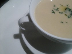 スープの一例…キャベツのポタージュ