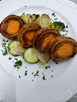 サーモンのパイ包み焼き